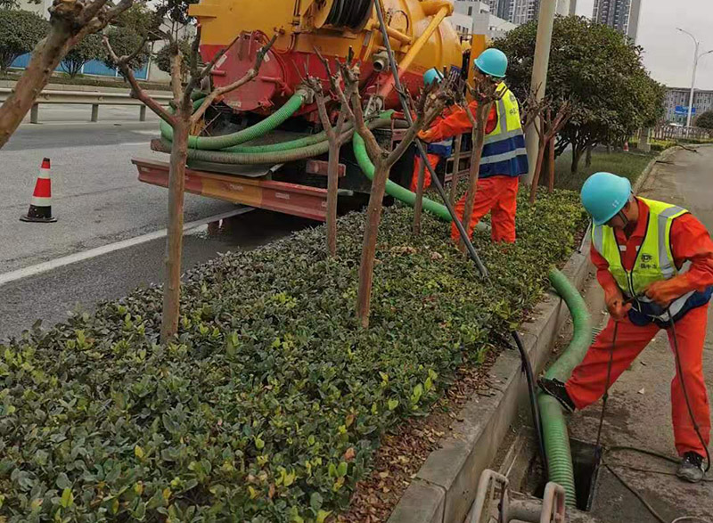 兴海市政管道清淤